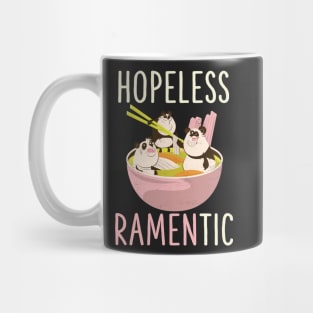 Hopeless Ramentic Kawaii Japanese Ramen Noodles Anime Panda Mug